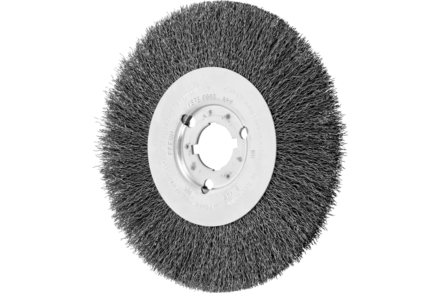 Picture of Pferd Bench Wheel 8" Dia .014 Carbon Steel 1, 1/4, 3/4, 5/8" Arbor